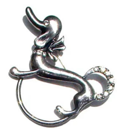 Dog Charm - Eyeglasses Pin Holder