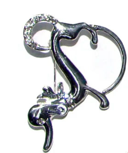 Dog Charm - Eyeglasses Pin Holder